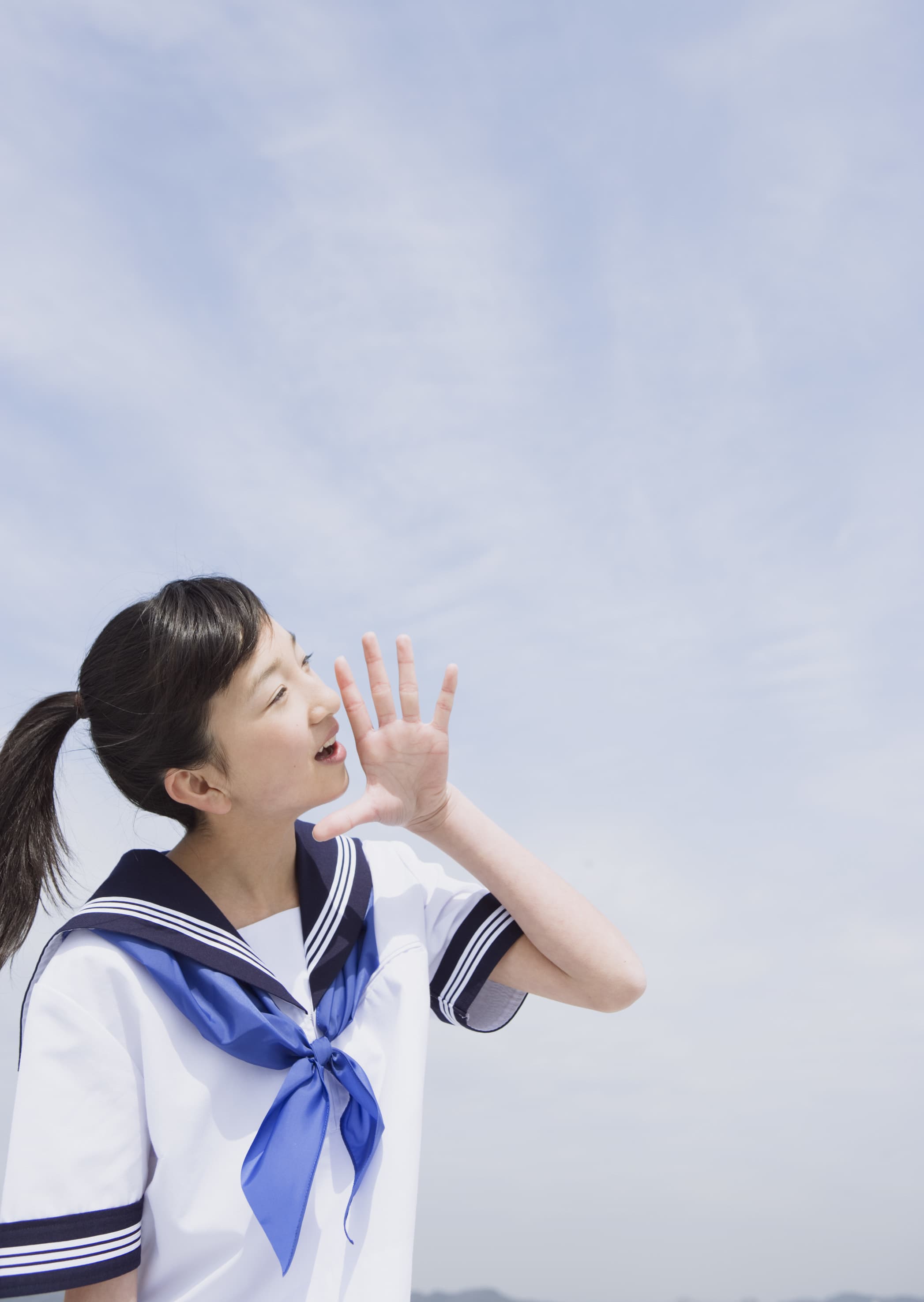 中学生の女の子